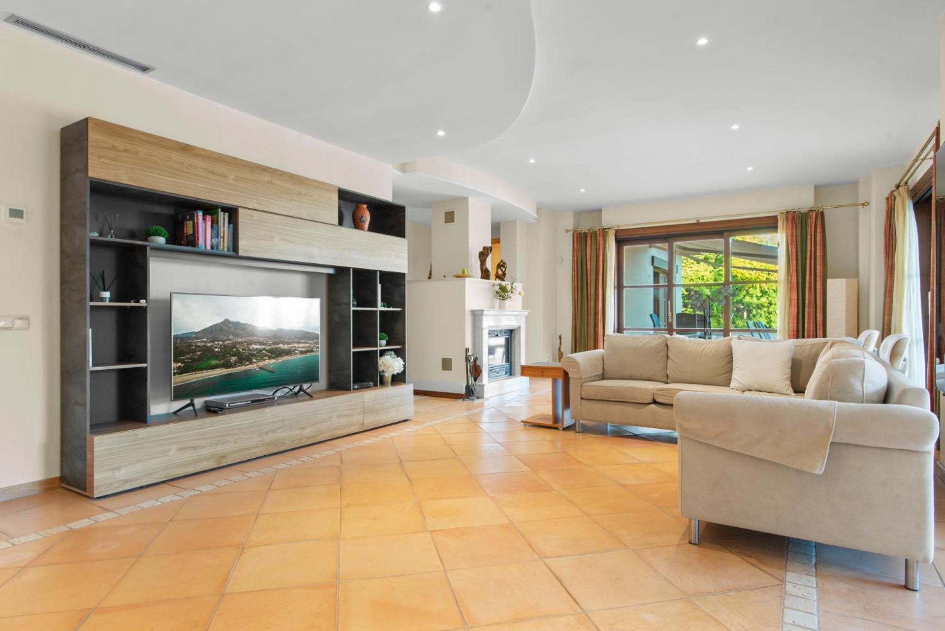 Luxury Villa Robledal By Mabiente - Views Of The Sea And The Golf Course Marbella Exterior photo